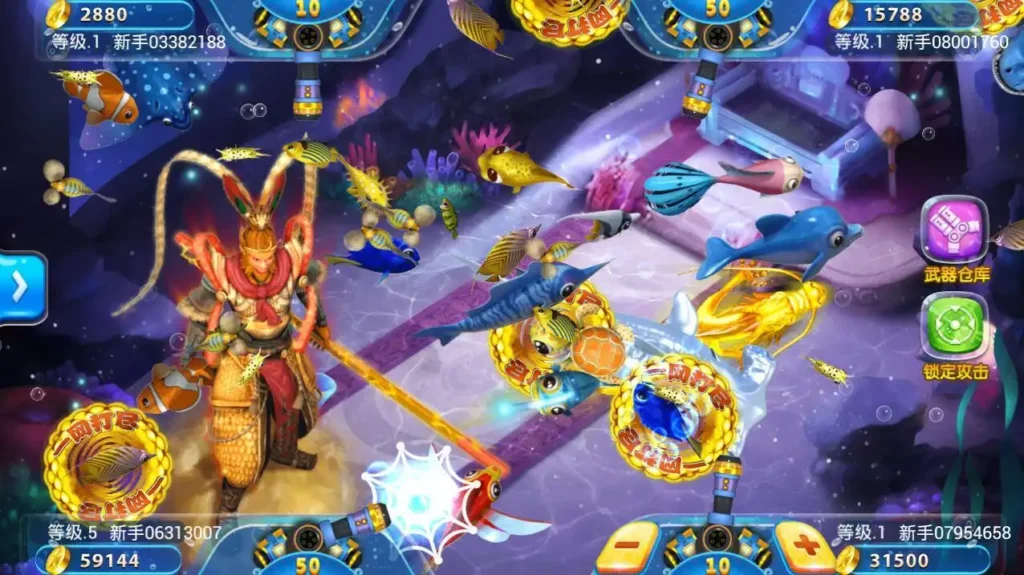 Reflex Gaming Big Game Fishing Golden Catch捕鱼槽机，最大下注高强度旋转免费旋转模式，精英玩家胜率提升15%刺激回报率96%。